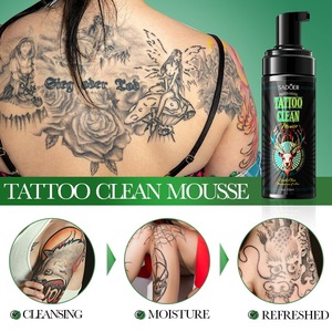 Espuma Limpiadora <span class=keywords><strong>a</strong></span> <span class=keywords><strong>Base</strong></span> <span class=keywords><strong>de</strong></span> <span class=keywords><strong>Agua</strong></span> para el Cuidado del Tatuaje, Hidratante y Suave para Todo Tipo <span class=keywords><strong>de</strong></span> Piel - Product Image 5