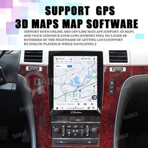 Autoradio Android 11 10,4 pouces pour Cadillac Escalade 2007-2012 Écran tactile Lecteur multimédia de voiture Navigation GPS 2DIN RAM 4 Go - Product Image 3