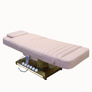 Lit de beauté électrique de haute qualité, lit de massage de luxe pour clinique esthétique, chaise médicale pour traitement du visage avec commande au pied - Product Image 6