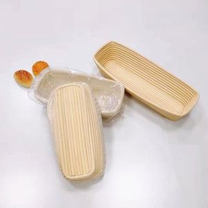 Fermento Natural Scorer Utensilio Spelt Pao Comprar Wet Lavavel Cesto Para Vime Banneton Lined 10 Polegadas Capa Oval Bannetons - Product Image 2
