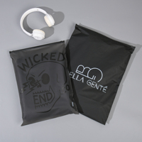 Sac de rangement en plastique transparent refermable de haute qualité PPWR, recyclable, avec fermeture éclair, grand format, pour l'emballage
