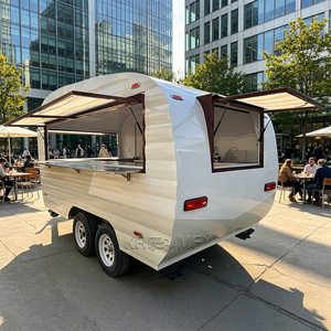 China Commercial Usa Mobile Food Trucks for Sale Florida Michigan Drinks Towable Food Cart Vendors - Product Image 6