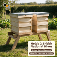 Support pliable en bois de pin pour ruches britanniques (L*W=1,2m*44cm) – Équipement apicole pour ruches UK
