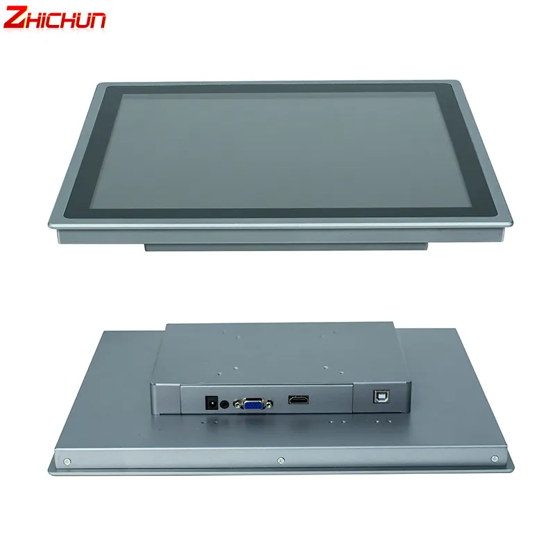 8-Zoll-LCD-Industriemonitor Ip65 Wasserdichtes, automatisch eingebettetes, kapazitives Touchscreen-Display Industrieller Panel-PC-Monitor