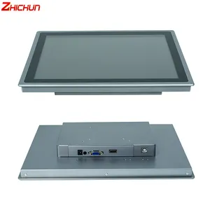 8 Inch LCD Industrial Monitor Ip65 Waterproof Auto Embedded Capacitive Touch Screen Display Industrial Panel Pc Monitor