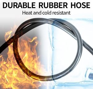 Bomba de Bicicleta Manual de 160 PSI para Uso en Interiores y Exteriores, Bomba de Aire para Bicicleta Presta, Schrader, <span class=keywords><strong>Dunlop</strong></span> - Product Image 6