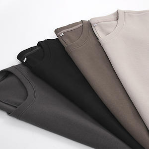 Camiseta de Alta Calidad de 240 Gsm, Hombros Caídos, Estilo Oversize, de Algodón Pesado, Personalizable, para <span class=keywords><strong>Hombre</strong></span> - Product Image 3