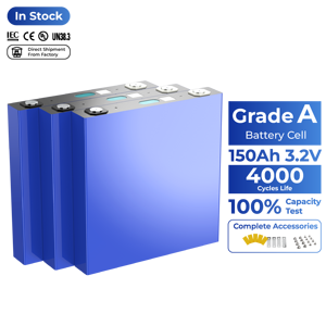 Trong kho Hot Bán 150AH lipo4 3.2V lithium ion có thể sạc lại năng lượng LiFePO4 Pin cho điện xe ultilizing - Product Image 1