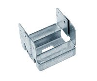 Connecteur de construction en bois de vente chaude de haute qualité Base de poteau réglable disponible pour différentes tailles de bois double
