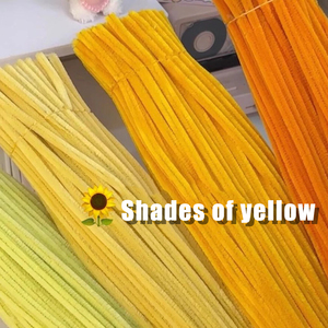 ไม้ทำความสะอาดท่อ DIY สีสันสดใส 100 ชิ้น แบบหนา 8 มม. แบบกำมะหยี่หนา 9 มม. ยี่ห้อ Liapu En Sticks สี<span class=keywords><strong>แดง</strong></span>สด แบบยืดหยุ่น - Product Image 4