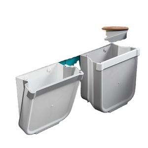 kitchen food waste bin wall hanging trash can mini modern wholesale plastic car trash cans with lid