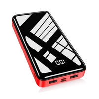 20000mAh Power Bank Múltiples puertos Usb 2.1A Cargador de viaje Power Banks Estaciones de carga rápida