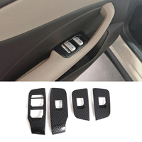 Aksesoris Interior Plastik ABS untuk Modifikasi MG S5 EV, Gagang Pintu, Mekanisme Pengangkat Kaca, Bingkai Tuas Persneling, Panel Tengah