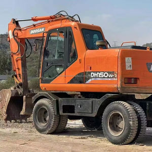 Presque neuf Bel état Doosan Dh150W-7 Corée Pelle sur roue d'occasion originale Doosan Dh150W Meilleur prix à vendre - Product Image 1