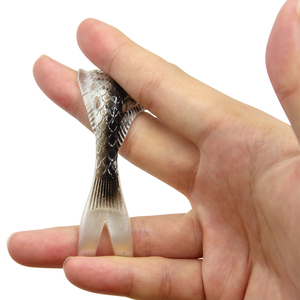 Esca da pesca con esca morbida per pesci piatti da 13.5cm 7g in Silicone - Product Image 4