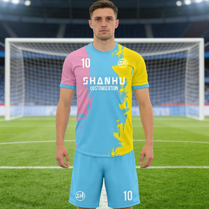 Camiseta de Fútbol Personalizada con Sublimación Completa, Ropa Deportiva de Secado Rápido, Poliéster Transpirable, Camiseta de Fútbol Deportiva para Hombre - Product Image 3