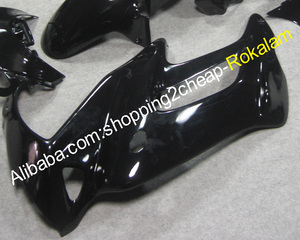 Tout Noir Carénage Plastique ABS Partie Pour Honda VTR1000F VTR1000 <span class=keywords><strong>VTR</strong></span> <span class=keywords><strong>1000</strong></span> F 1000F <span class=keywords><strong>1997</strong></span> ~ 2005 Carrosserie Kit Moto - Product Image 2