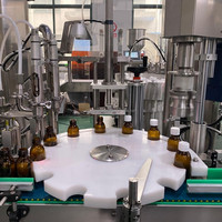 Machine de remplissage automatique de liquides 10/30/60/100/120 ml pour sirops, jus, gouttes orales, vitamines, extraits de plantes, bouteilles d'huile de massage corporel