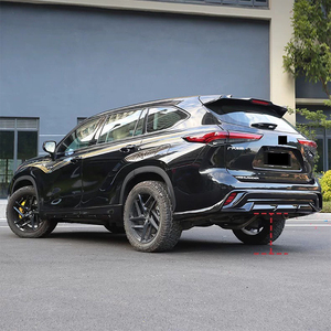 Divisor de alerón de barbilla de labio de parachoques trasero delantero compatible con <span class=keywords><strong>Toyota</strong></span> <span class=keywords><strong>Highlander</strong></span> <span class=keywords><strong>2022</strong></span> 2023 2024 - Product Image 6