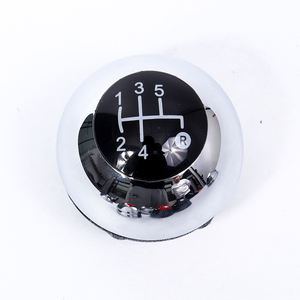 Piezas y accesorios de cambio de marchas de coche de fibra de carbono plateada de fábrica, perilla de palanca de cambios para <span class=keywords><strong>Fiat</strong></span> 500 <span class=keywords><strong>500C</strong></span> - Product Image 5