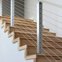 Kits de balustrades en câble pour terrasse intérieure et extérieure HIMOWAY, garde-corps et balustrades en acier inoxydable pour balcon