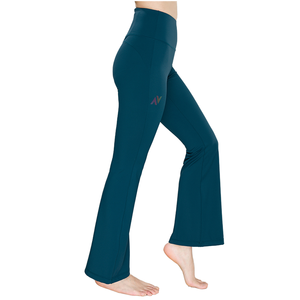 Conjuntos de Roupas Esportivas Personalizadas com Logo para Mulheres, Roupas de Ginástica e Fitness, Leggings de Yoga Femininas com Perna Flare - Product Image 6