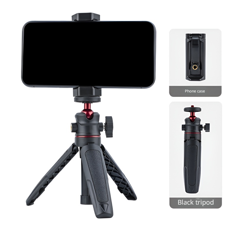 Kit combiné de support de téléphone noir