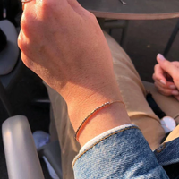 Bracelets personnalisés en code Morse couple amoureux bijoux cadeau inspirant pour les femmes amies