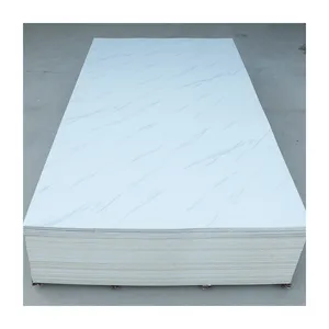 Professional White 3mm Laminate Plastic Uv Sheet Pvc Marble Sheet