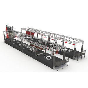 Tyroliennes équipement d'aventure personnalisé parc intérieur Air Roller Coaster Zip Line pour Ninja Course - Product Image 5