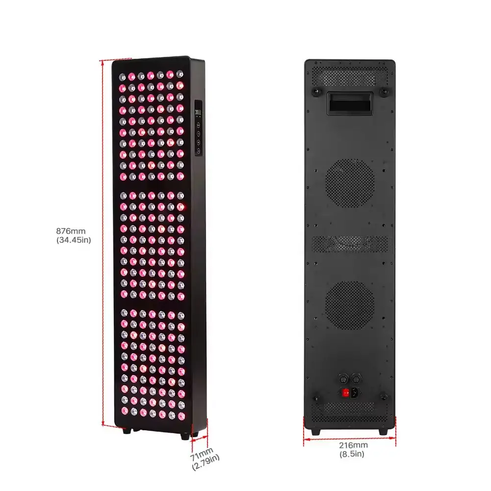 Terapia infrarroja portátil 850nm Led Panel de terapia de luz roja para belleza