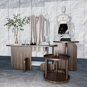 Espositore Moderno per Negozio di <span class=keywords><strong>Abbigliamento</strong></span>, Unità Espositiva Centrale per Isola di <span class=keywords><strong>Abbigliamento</strong></span> - Product Image 1