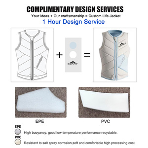 سترة Sbart Wakeboard معونة الطفو سترة الإبحار Salvavidas سترة السباحة الحياة تصفح PFD في سن المراهقة - Product Image 3