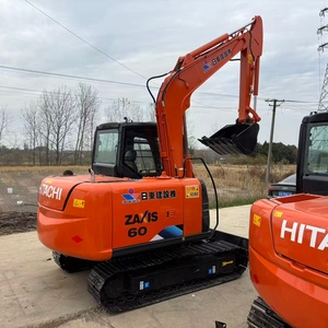 Excavatrice Hitachi Zaxis 60 d'occasion, fabrication japonaise, 6 tonnes, Zx60-5 CE/EPA, machines agricoles pour jardin, Hitachi Zx60 d'occasion à vendre - Product Image 2