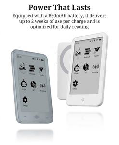 Mini lecteur électronique intelligent AI, écran tactile de 3,68 pouces, appareil de lecture électronique, batterie longue durée de 850 mAh, prise en charge <span class=keywords><strong>du</strong></span> Wi-Fi, cadeau de lecture pour étudiants - Product Image 5