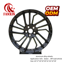 Ruedas FX forjadas a medida de 16 17 18 19 20 21 22 pulgadas Black Warrior multirradio 5x114.3 5x112 5x120 para Honda CR-V RAV4