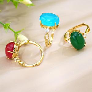 Anello ovale classico, dal design elegante e un accessorio alla moda per l'uso quotidiano. - Product Image 6