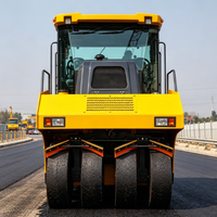 Compacteur hydraulique lourd à roues de 20 tonnes avec pression au sol de 440 kPa et largeur de roulement de 2270 mm à vendre