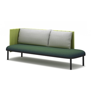 Modern Nordic Office Furniture Divider Partition Modular Privacy <b>Sofa</b> Pod Fabric Reception <b>Sofa</b> - Product Image 3
