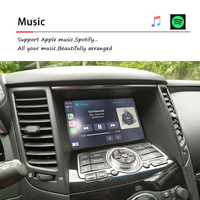 Carabc Nouveau module sans fil CarPlay Android Auto amélioré pour Nissan 370z Armada Patrol Y62 Pathfinder GT-R