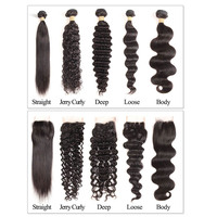 Tissage brésilien Remy naturel Remy Grade 12 a — queen beauty, tissage en lot, cheveux humains, très cool, échantillon gratuit, tissage