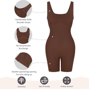 Bodysuit Moldeador Sin Costuras para Mujer al por Mayor con Efecto Levanta Cadera y Control de Abdomen - Product Image 4