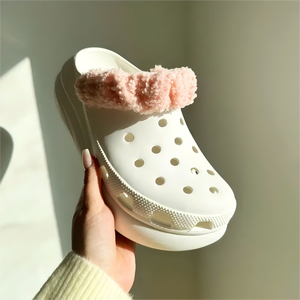 แผ่นรองในรองเท้าทำจากผ้าเท็ดดี้ที่มีสายรัด<span class=keywords><strong>รองเท้า</strong></span>สามารถถอดออกได้ - Product Image 5