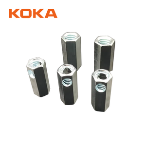 Bán Hot Electro mạ kẽm SS304 <span class=keywords><strong>SS316</strong></span> que thép không gỉ nối Hex khớp nối các loại hạt - Product Image 1