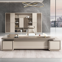 LBZ-05 Bureau de direction de luxe pour PDG et managers, mobilier de bureau