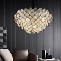 Vente populaire nordique créatif lustre pendentif lumière décorative salon chambre Restaurant Led luxe moderne suspension