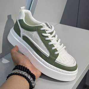 Venta Directa de Fábrica, Zapatos Deportivos para Hombre, Transpirables, Casuales, Blancos, Antideslizantes, con Plataforma, para Caminar - Product Image 3