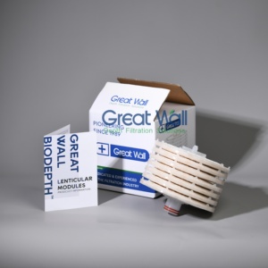 12 \ "16-Cell lenticular chiều sâu Stack Lọc 1-3um kích thước mới Polypropylene than hoạt tính Cartridge cho trang trại ngành công nghiệp - Product Image 2