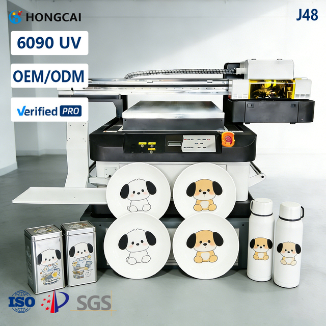 Factory Plotter Print for Small Business 6090 Flatbed UV Pvc Glass Large-format Inkjet Printers Acrylic Printer Machine