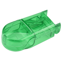 Boîte à pilules transparente en plastique, mini, promotionnelle, pour la vente en gros, avec logo personnalisé, portable et imprimée en sérigraphie